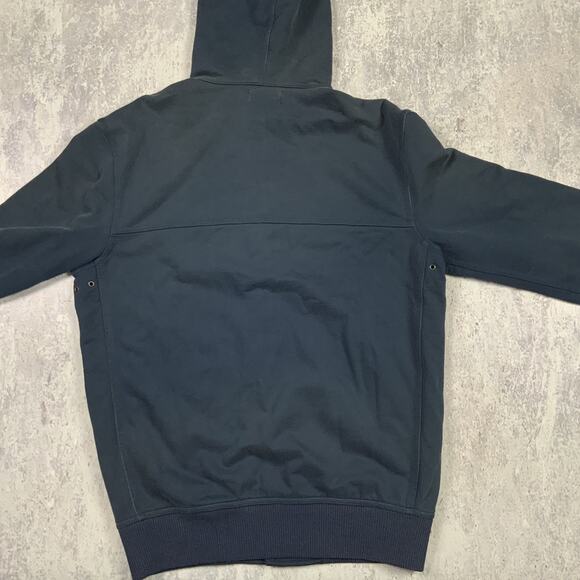 Polo Ralph Lauren Jacket Mens Medium Blue Letterman Varsity Hooded 1967 Casual - Picture 10 of 12